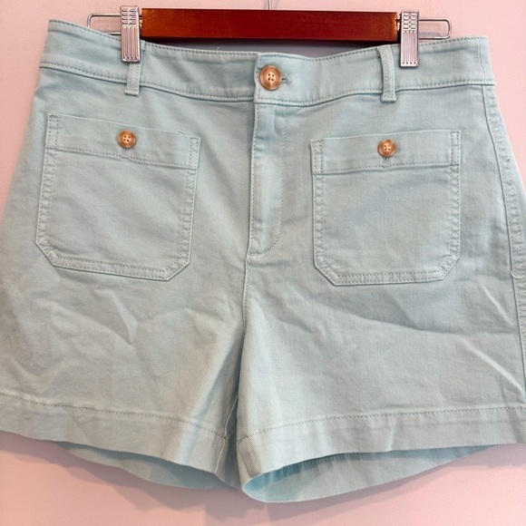 Loft The Palmer Patch Pocket Shorts Size 8 NWOT - Picture 1 of 6